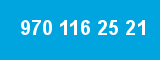 970 116 25 21